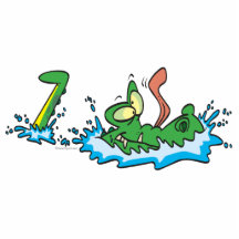 silly gliding alligator crocodile cartoon acrylic cut outs