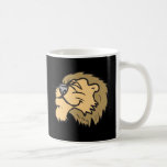 silly grinning lion mugs
