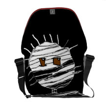 SILLY MUMMY CARTOON MESSENGER BAG