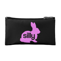 Silly Rabbit Makeup Bags