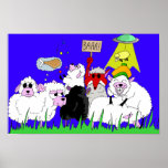 Silly Sheep Poster