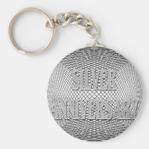 silver anniversary keychain