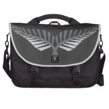 Silver fern wings laptop computer bag