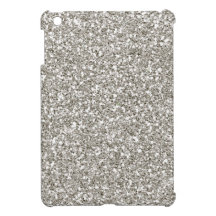 Silver Glitter Mini iPad Case-Christmas, Hanukkah! iPad Mini Case