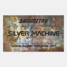 Silver Machine: Symmetry Stickers