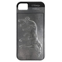 Silver russian wolfhounds iphone 5 case