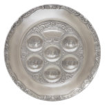 Silver Seder Plate