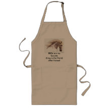 SILVERWIND" Horse Lovers BBQ Apron