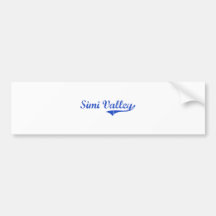 Simi Valley City Classic Bumper Sticker