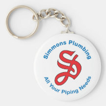 SIMMONS PLUMBING KEYCHAINS