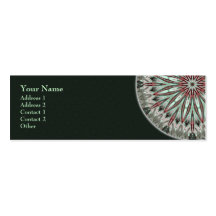 Simple Beauty Mandala - Profile Business Card