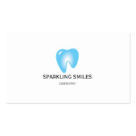 Simple Blue Dentist Business Card