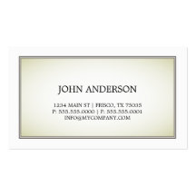 Simple Business Card