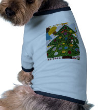 SIMPLE PLEASURES CHRISTMAS HOLIDAY PET T-SHIRT