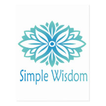 Simple Wisdom Postcard