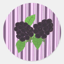 Simply Blackberries Stickers