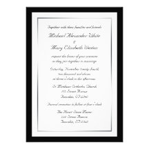 Simply Elegant - Wedding Invitations