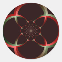 SimplyTonjia Blay Ring Round Sticker