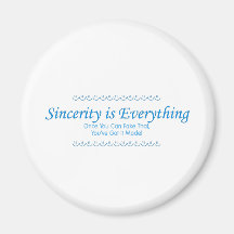 sincerity_blue fridge magnet