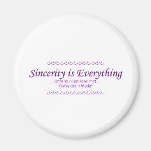sincerity_purple refrigerator magnet