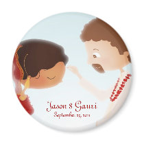 Sindhoor - Save the Date magnets