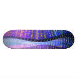 Sine City/Blue skateboard
