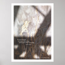 Sing to them everyday poster