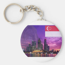 Singapore Key Chain