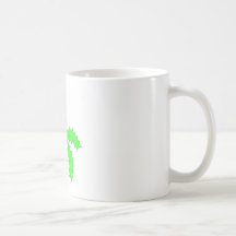 Single Christmas Candle Coffee Mug