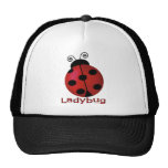 Single Ladybug Mesh Hat