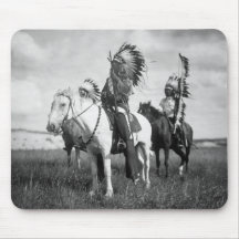 Sioux Chiefs, 1905 Mousepad