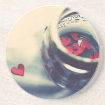 Sip my love drink coaster