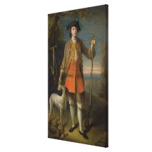 Sir Edward Hales, 1744 (oil on canvas) Gallery Wrap Canvas