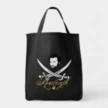 Sir Walter Raleigh Pirate Insignia Bags