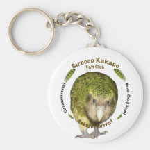 Sirocco Kakapo Fan Club Key Chains