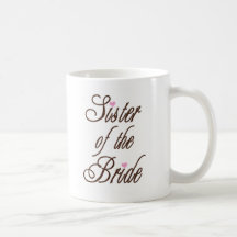 Sister of Bride Classy Browns Mug