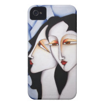 Sisters friends Art iPhone 4 Case