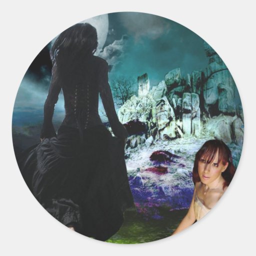 SISTERS OF THE FULL MOON STICKER