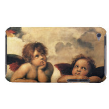 Sistine Madonna Angels by Raphael Raffaello iPod Touch Cover