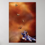 Six Wild Tigers Art Poster/Print