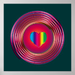 Sixties Circle of Love Posters