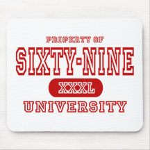 Sixty-Nine University Mouse Mats