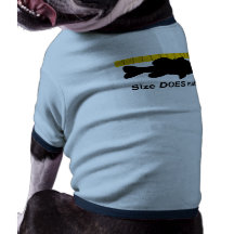 "Size Does Matter" - Funny bass fishing Pet Tee