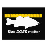 "Size Does Matter" - Funny bass fishing Photo