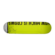 Skate_How much is crows Custom Skateboard