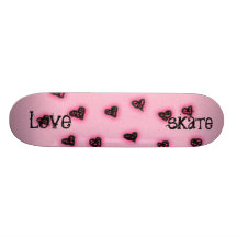 skate is love skate deck