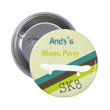 Skate Party Button