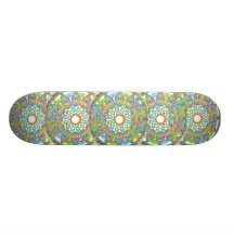 Skate Punk Mandala Skateboard