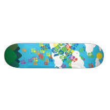 Skateboard Bees in the Sky