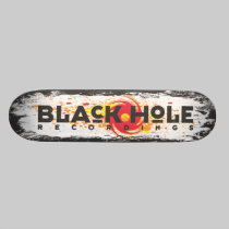 Skateboard BlackHoleRecordings White skateboards